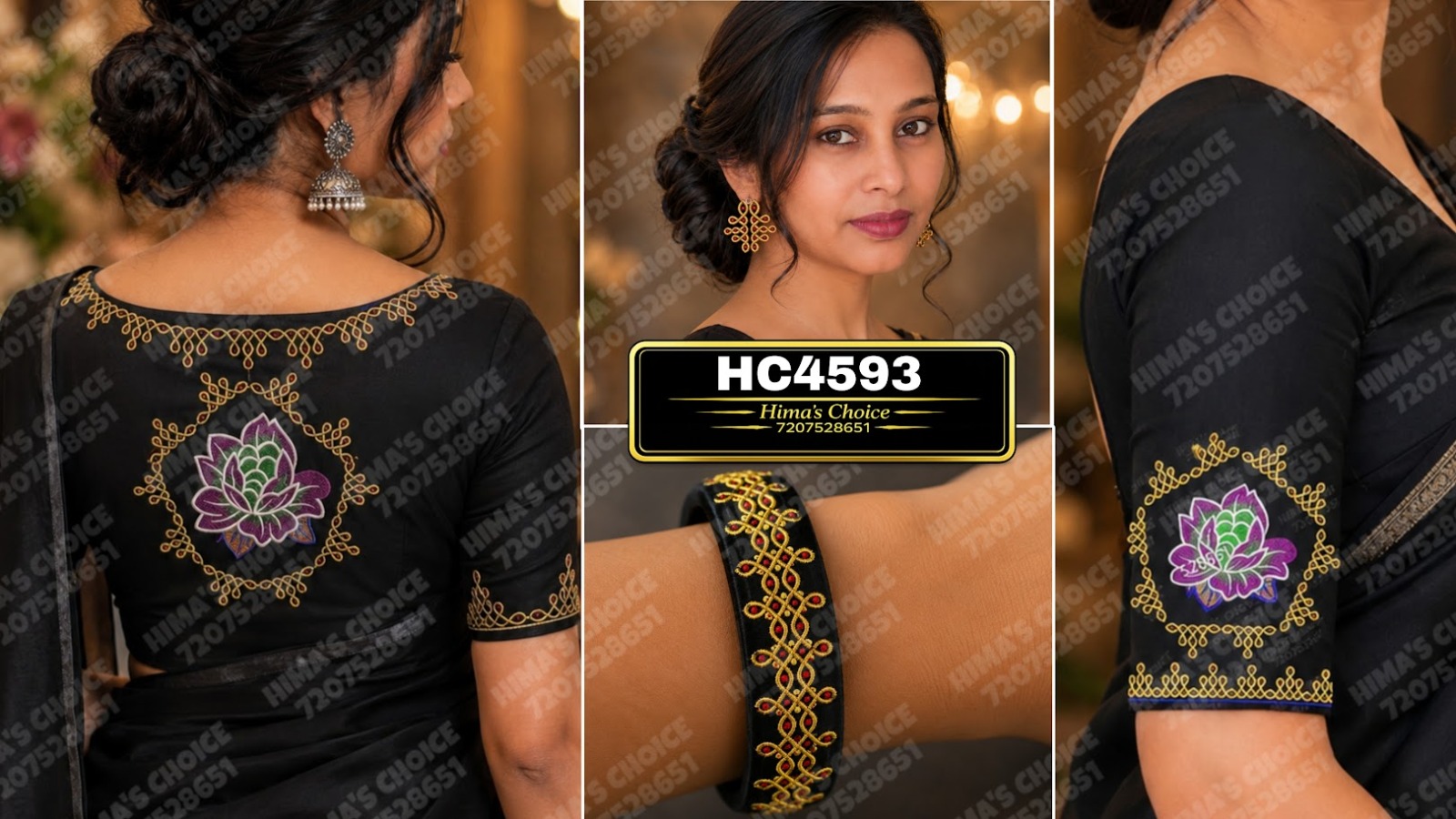 HC4593 RANGOLI WITH FLOWER